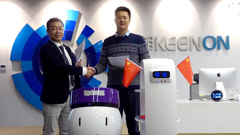 KeenonRoboticsと日本システムプロジェクト JSP ROBOTの日本国内での正規販売代理店契約を締結